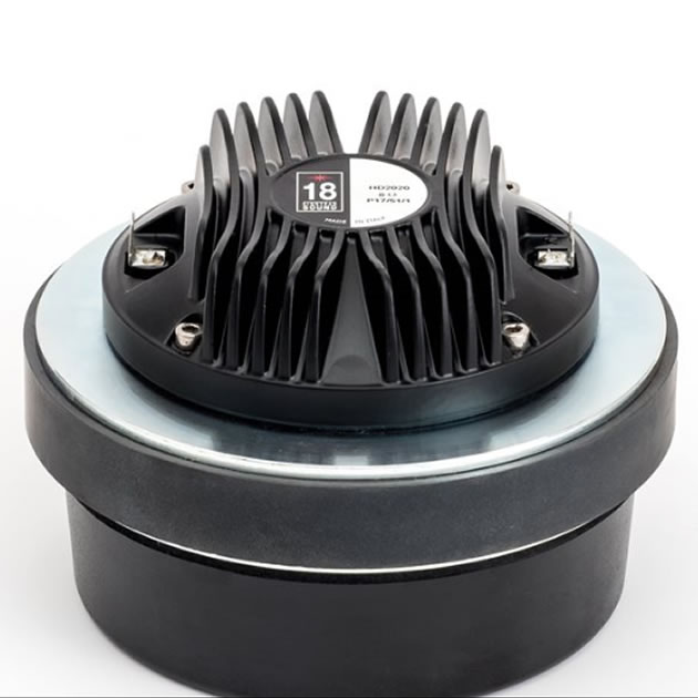 18 Sound HD2020 8ohm 2" 70 watt Ferrite HF Compression Driver - Click Image to Close